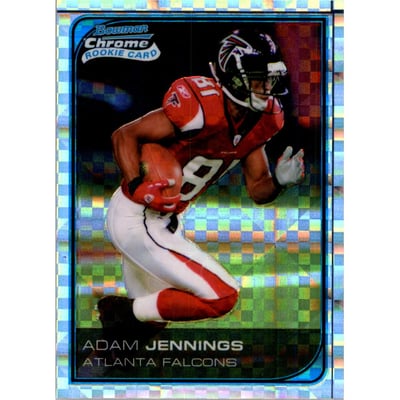2006 Bowman Chrome Xfractors #74 Adam Jennings