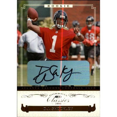 2006 Donruss Classics #163 D.J. Shockley AU/599 RC