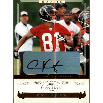 2006 Donruss Classics #165 Adam Jennings AU/599 RC