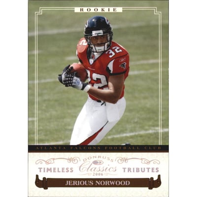 2006 Donruss Classics Timeless Tributes Bronze #117 Jerious Norwood