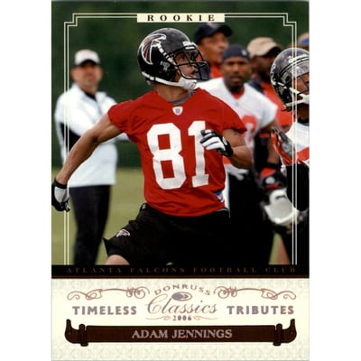 2006 Donruss Classics Timeless Tributes Bronze #165 Adam Jennings