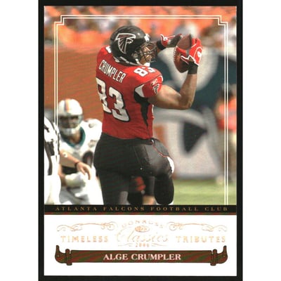 2006 Donruss Classics Timeless Tributes Bronze #5 Alge Crumpler