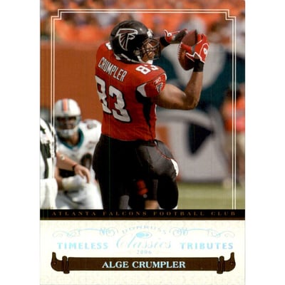 2006 Donruss Classics Timeless Tributes Silver #5 Alge Crumpler