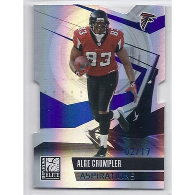 2006 Donruss Elite Aspirations #5 Alge Crumpler/17