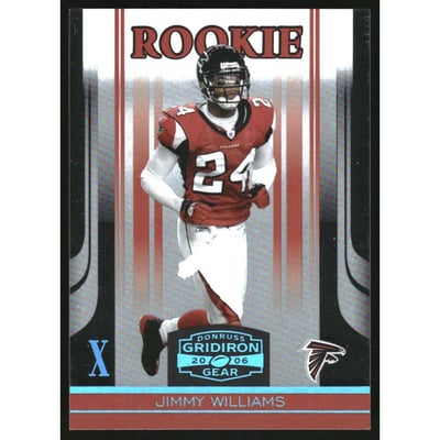2006 Donruss Gridiron Gear Platinum Holofoil X's #161 Jimmy Williams