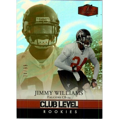 2006 Flair Showcase Gold #143 Jimmy Williams