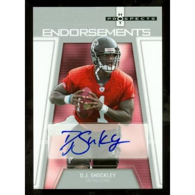 2006 Hot Prospects Endorsements #HPDS D.J. Shockley