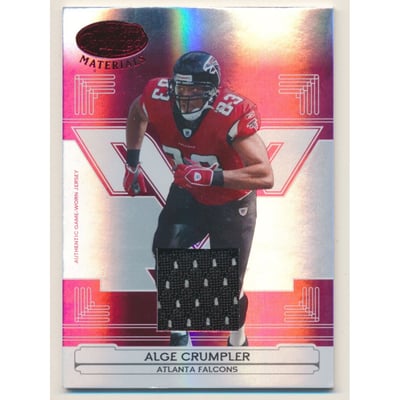 2006 Leaf Certified Materials Mirror Red Materials #5 Alge Crumpler