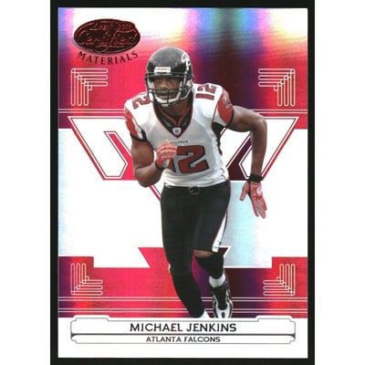 2006 Leaf Certified Materials Mirror Red #7 Michael Jenkins