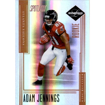 2006 Leaf Limited Bronze Spotlight #151 Adam Jennings