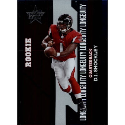 2006 Leaf Rookies and Stars Longevity Silver Parallel #206 D.J. Shockley