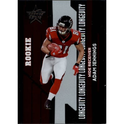 2006 Leaf Rookies and Stars Longevity Silver Parallel #232 Adam Jennings