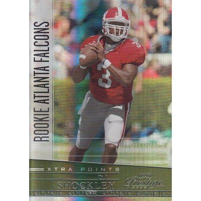 2006 Playoff Prestige Xtra Points Green #173 D.J. Shockley