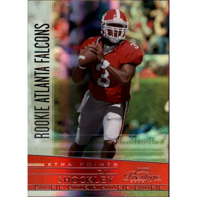2006 Playoff Prestige Xtra Points Red #173 D.J. Shockley