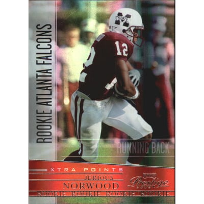 2006 Playoff Prestige Xtra Points Red #201 Jerious Norwood