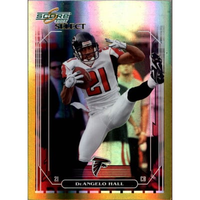 2006 Select Gold #15 DeAngelo Hall