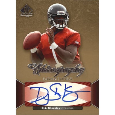 2006 SP Authentic Chirography #CHDS D.J. Shockley