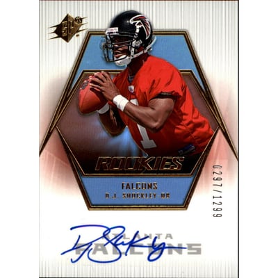2006 SPx Rookie Autographs Gold #160 D.J. Shockley