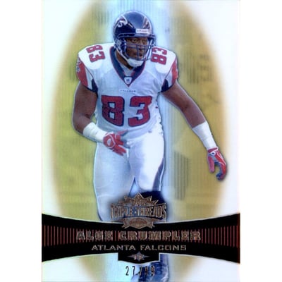 2006 Topps Triple Threads Gold #66 Alge Crumpler
