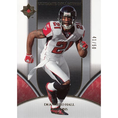 2006 Ultimate Collection Gold #9 DeAngelo Hall