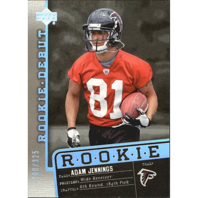 2006 Upper Deck Rookie Debut Holofoil #105 Adam Jennings