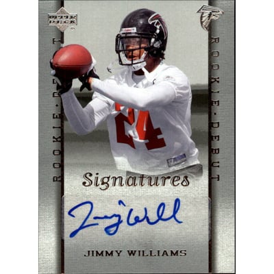 2006 Upper Deck Rookie Debut #232 Jimmy Williams AU RC