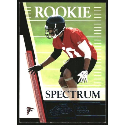 2007 Absolute Memorabilia Spectrum Blue Retail #163 David Irons