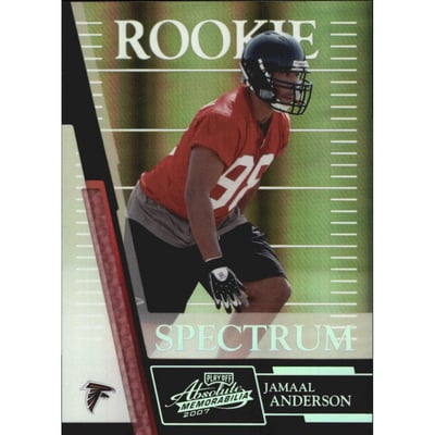 2007 Absolute Memorabilia Spectrum Silver #224 Jamaal Anderson