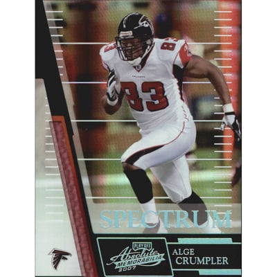 2007 Absolute Memorabilia Spectrum Silver #45 Alge Crumpler