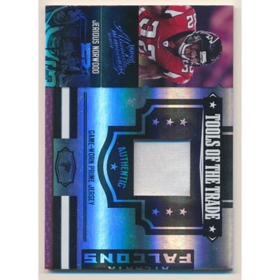 2007 Absolute Memorabilia Tools of the Trade Material Black Spectrum #76 Jerious Norwood