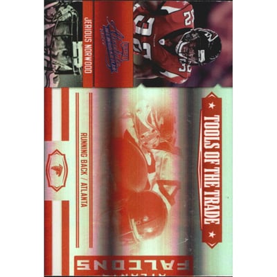 2007 Absolute Memorabilia Tools of the Trade Red Spectrum #76 Jerious Norwood