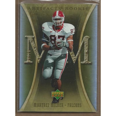 2007 Artifacts Gold #140 Martrez Milner