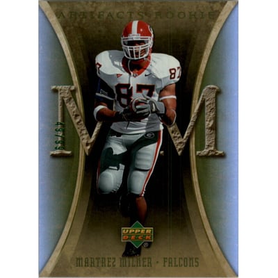 2007 Artifacts Green #140 Martrez Milner