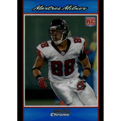 2007 Bowman Chrome Blue Refractors #BC26 Martrez Milner