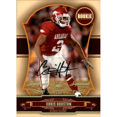 2007 Donruss Classics Significant Signatures Gold #213 Chris Houston