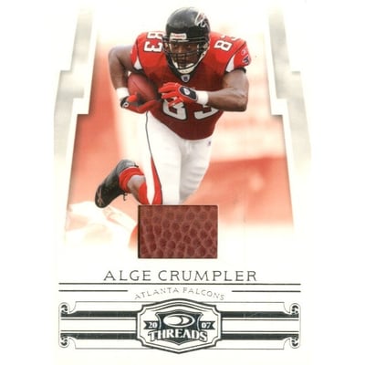 2007 Donruss Threads Footballs #3 Alge Crumpler