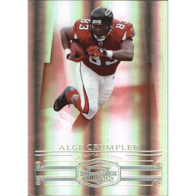 2007 Donruss Threads Gold Holofoil #3 Alge Crumpler