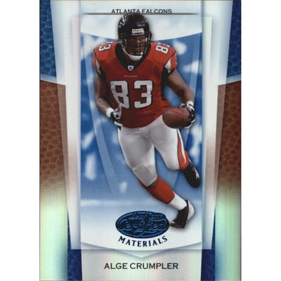 2007 Leaf Certified Materials Mirror Blue #41 Alge Crumpler
