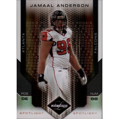 2007 Leaf Limited Bronze Spotlight #252 Jamaal Anderson