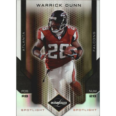 2007 Leaf Limited Bronze Spotlight #6 Warrick Dunn
