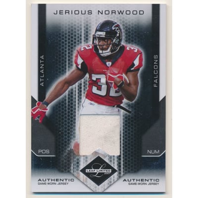 2007 Leaf Limited Threads #7 Jerious Norwood