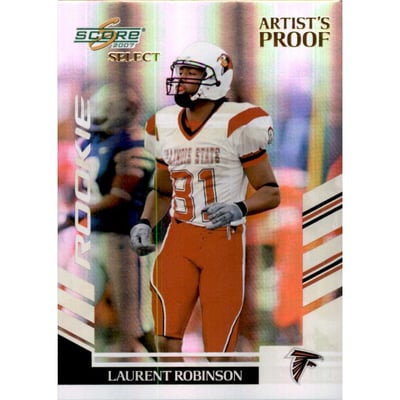 2007 Select Artist's Proof #423 Laurent Robinson