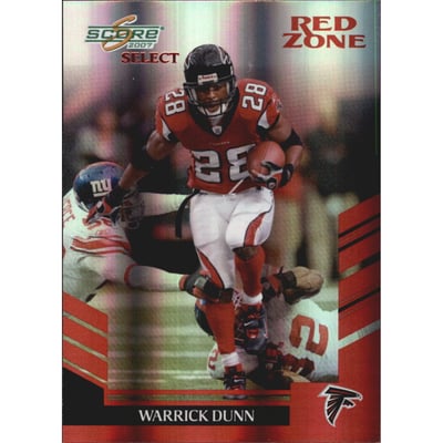 2007 Select Red Zone #71 Warrick Dunn