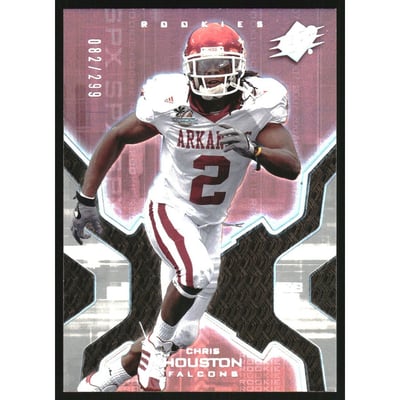 2007 SPx Silver Holofoil Rookies #105 Chris Houston