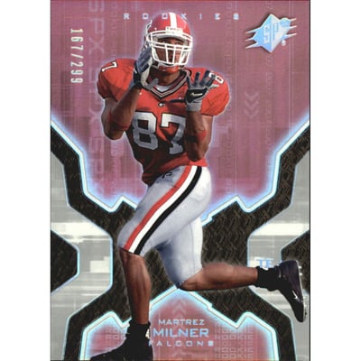 2007 SPx Silver Holofoil Rookies #144 Martrez Milner