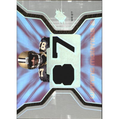 2007 SPx Winning Materials Jersey Number Dual #WMJH Joe Horn