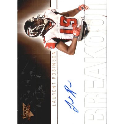 2007 Topps Performance Breakout Autographs Bronze #BALR Laurent Robinson