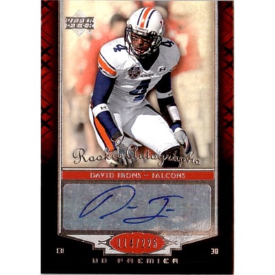 2007 Upper Deck Premier #113 David Irons AU RC