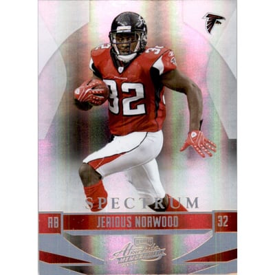 2008 Absolute Memorabilia Spectrum Gold #6 Jerious Norwood