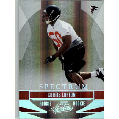 2008 Absolute Memorabilia Spectrum Silver #170 Curtis Lofton